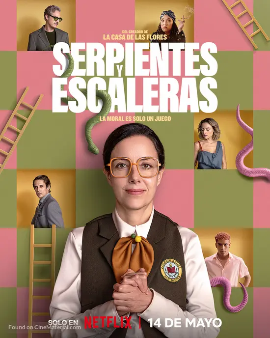 "Serpientes y Escaleras" - Mexican Movie Poster "Serpientes y Escaleras" - Mexican Movie Poster