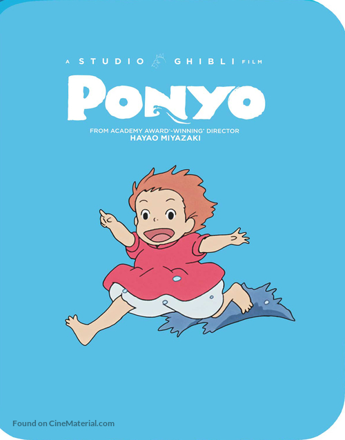 Gake no ue no Ponyo - Blu-Ray movie cover