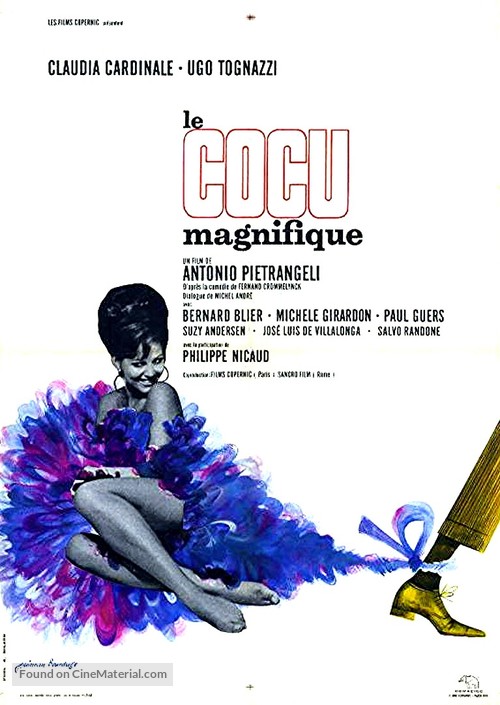 Il magnifico cornuto - French Movie Poster