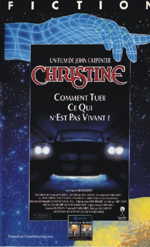Christine - French VHS movie cover