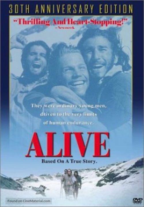 Alive - DVD movie cover