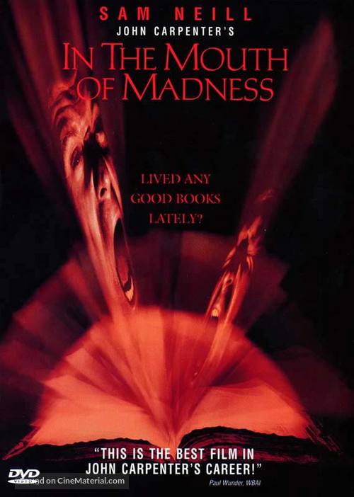 In the Mouth of Madness - DVD movie cover