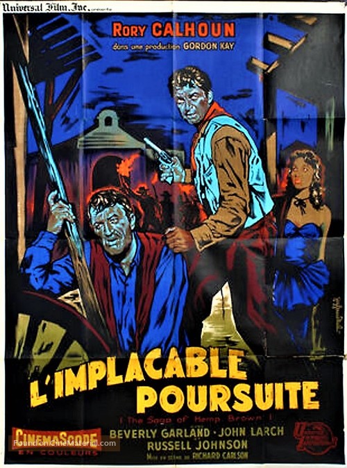 The Saga of Hemp Brown - French Movie Poster