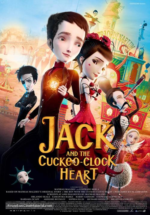 Jack et la m&eacute;canique du coeur - Lebanese Movie Poster