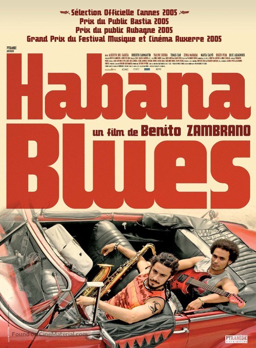 Habana Blues - French Movie Poster