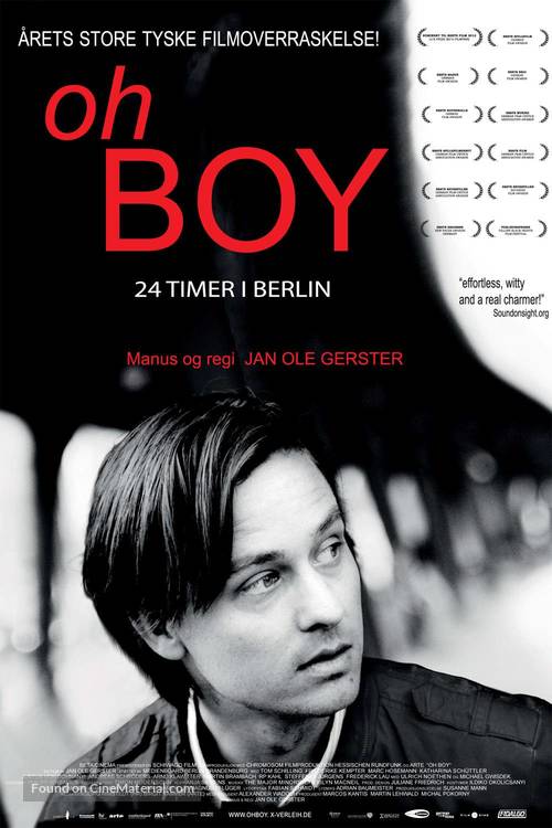 Oh Boy - Norwegian Movie Poster