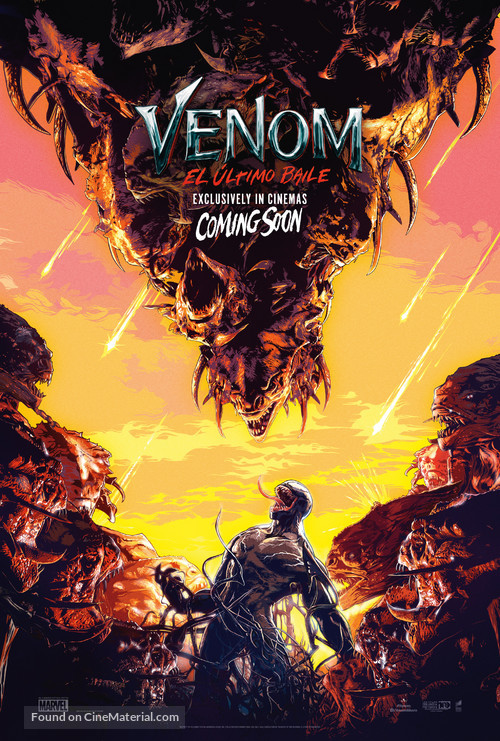 Venom: The Last Dance - Mexican Movie Poster