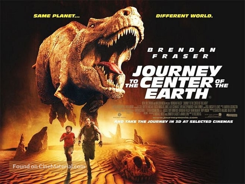Journey to the Center of the Earth - British Movie Poster