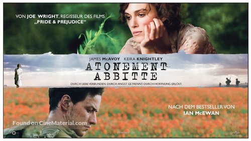 Atonement - German Movie Poster