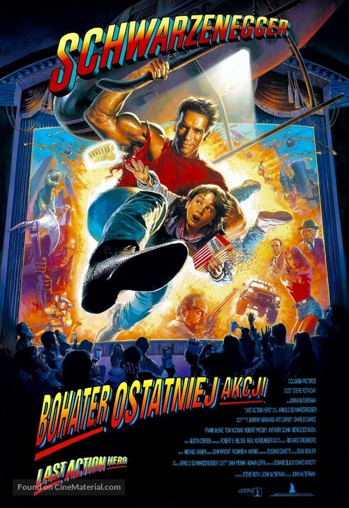Last Action Hero - Polish Movie Poster