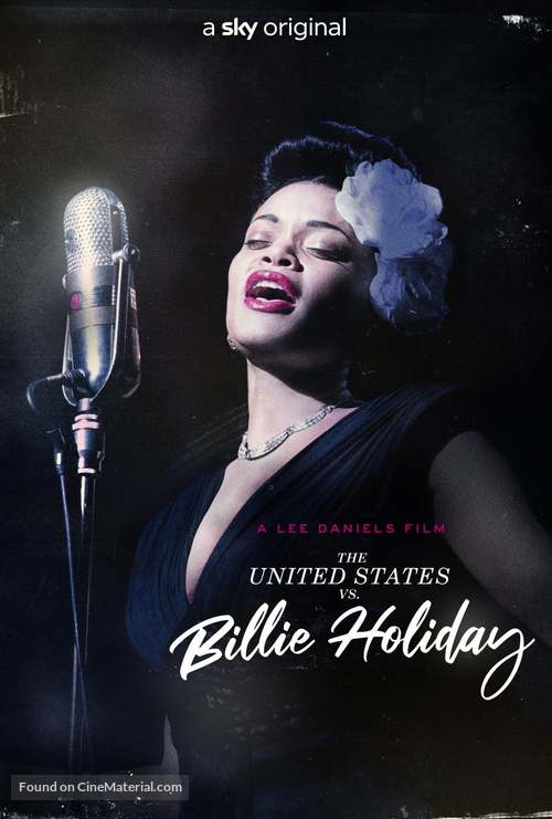 The United States vs. Billie Holiday - British Movie Poster