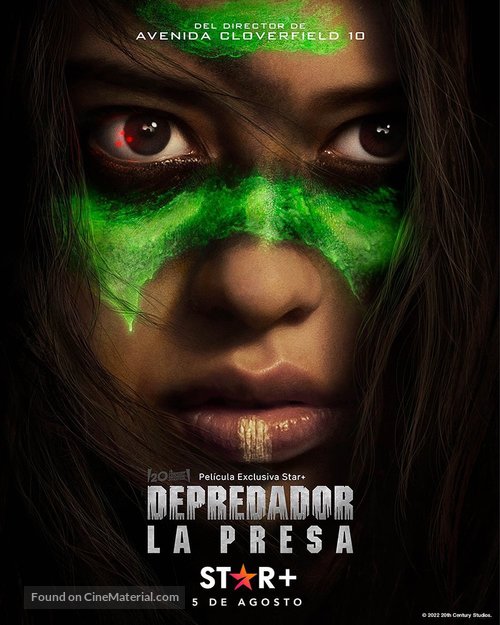 Prey - Mexican Movie Poster