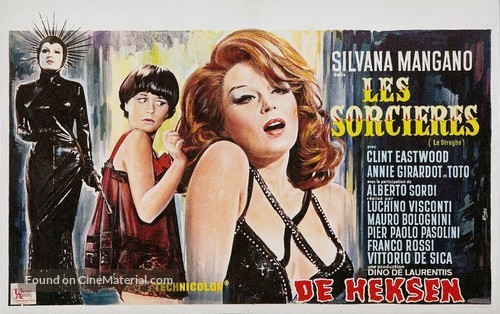 Le streghe - Belgian Movie Poster