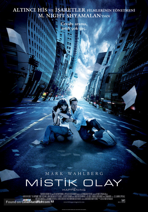 The Happening - Turkish Movie Poster