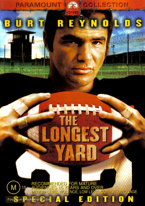 The Longest Yard - Australian DVD movie cover