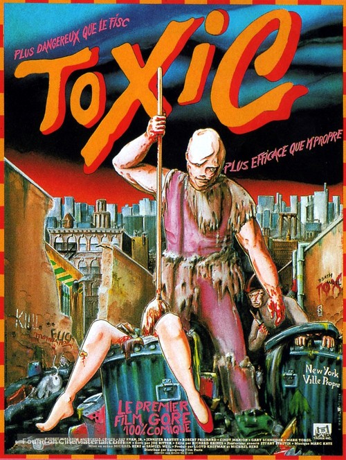 The Toxic Avenger - French Movie Poster