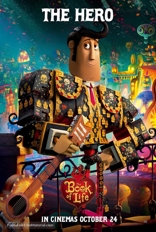 The Book of Life - British Movie Poster
