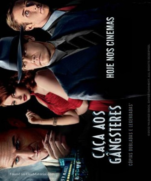 Gangster Squad - Brazilian Movie Poster