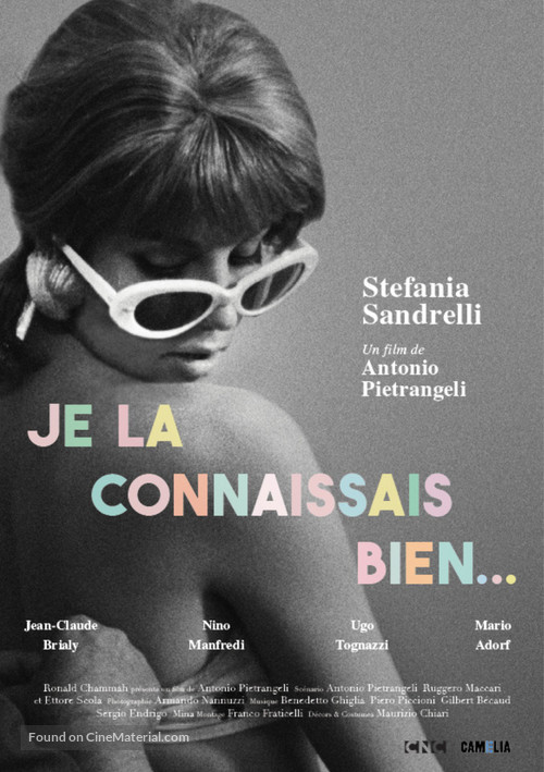 Io la conoscevo bene - French Re-release movie poster