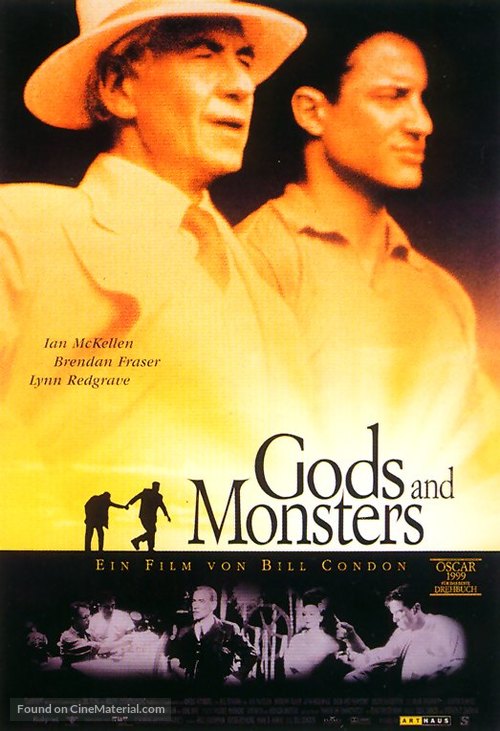 Gods and Monsters - German Movie Poster