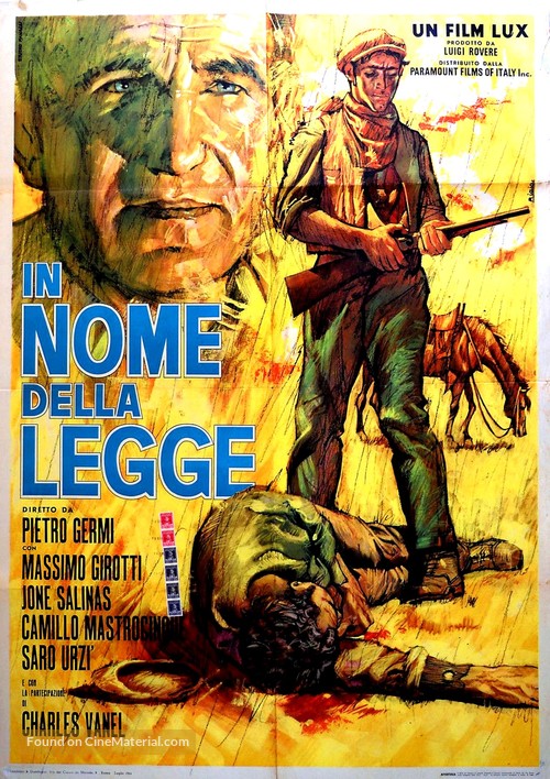 In nome della legge - Italian Movie Poster