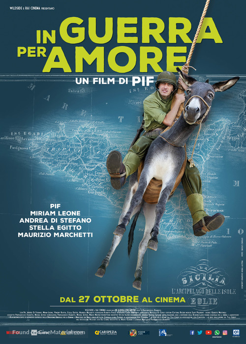 In guerra per amore - Italian Movie Poster