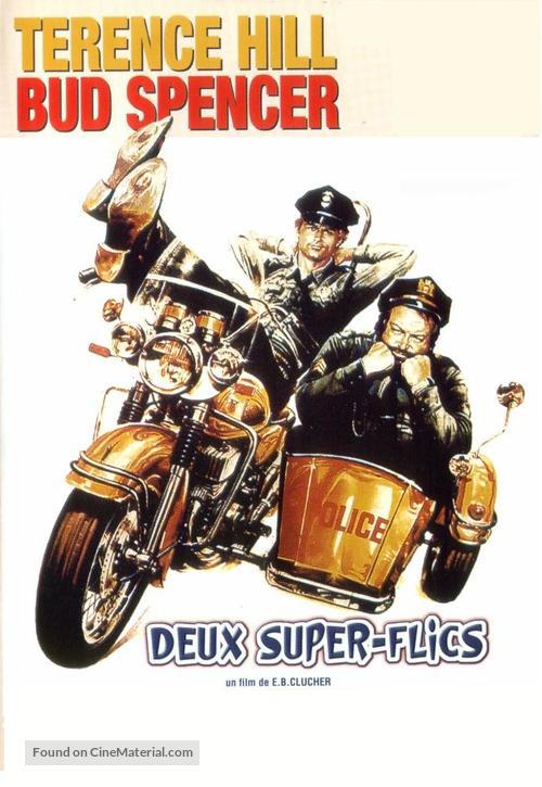 I due superpiedi quasi piatti - French DVD movie cover