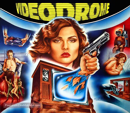 Videodrome - French Movie Poster