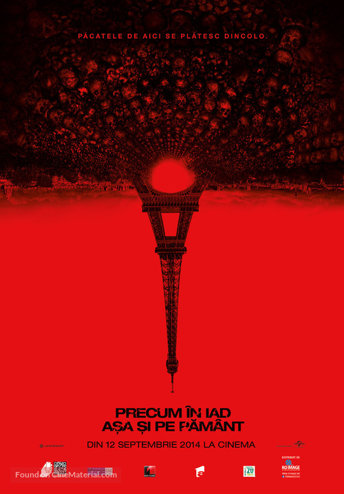 As Above, So Below - Romanian Movie Poster