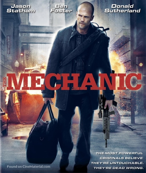 The Mechanic - Blu-Ray movie cover