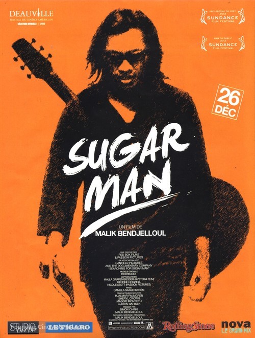 Searching for Sugar Man - French Movie Poster