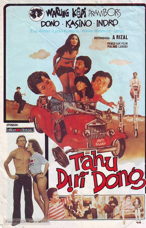 Tahu diri dong - Indonesian Movie Poster