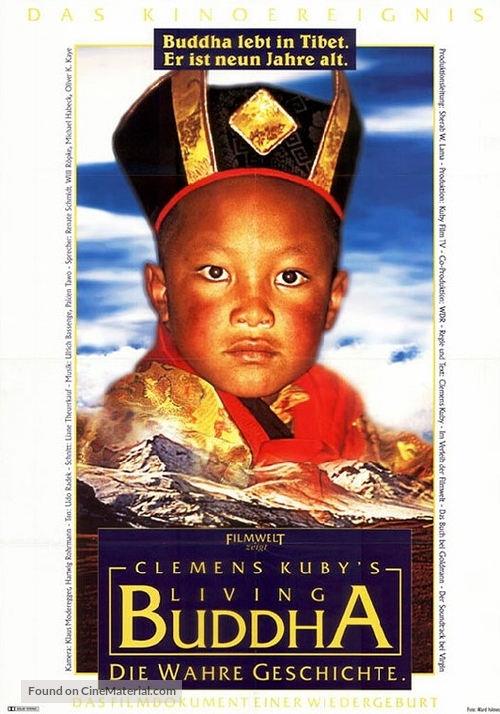 Living Buddha - German Movie Poster