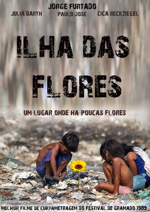 Ilha das Flores - Brazilian Movie Poster