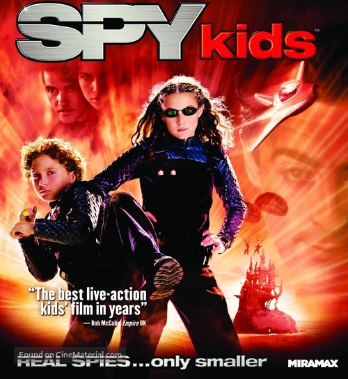 Spy Kids - Blu-Ray movie cover