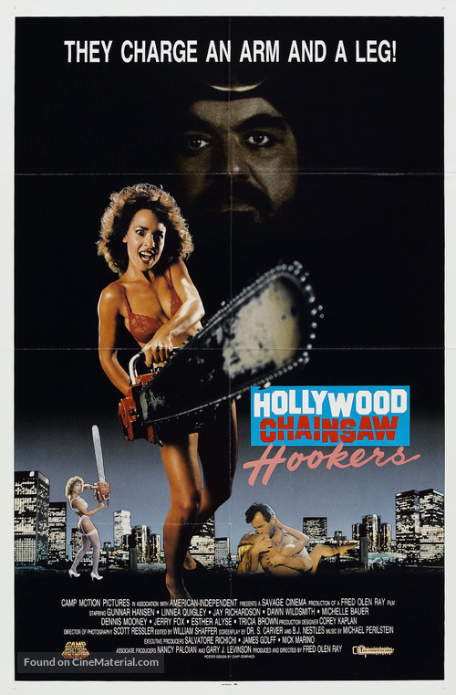 Hollywood Chainsaw Hookers - Movie Poster