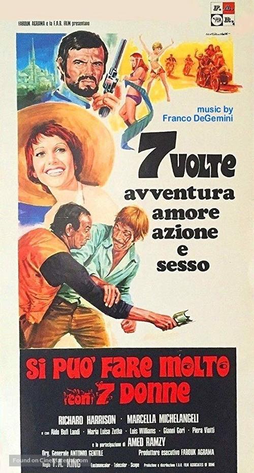 Si pu&ograve; fare molto con 7 donne - Italian Movie Poster
