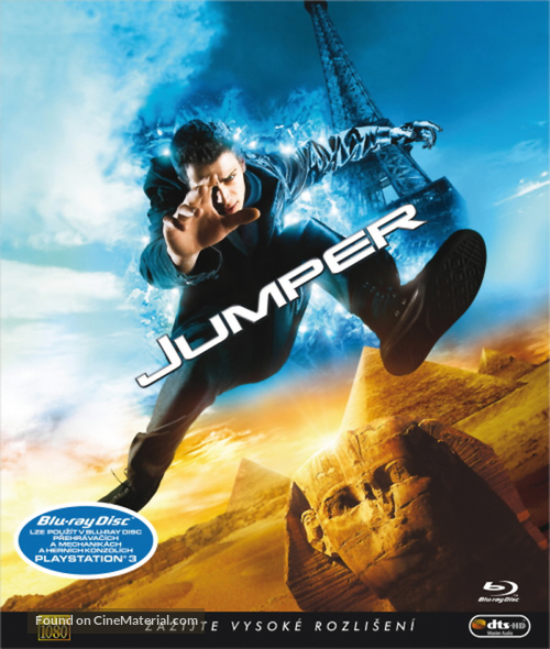 Jumper - Czech Blu-Ray movie cover