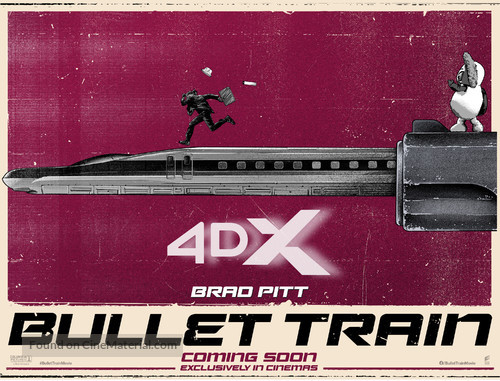 Bullet Train - British Movie Poster