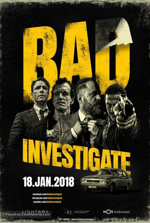 Bad Investigate - Portuguese Movie Poster