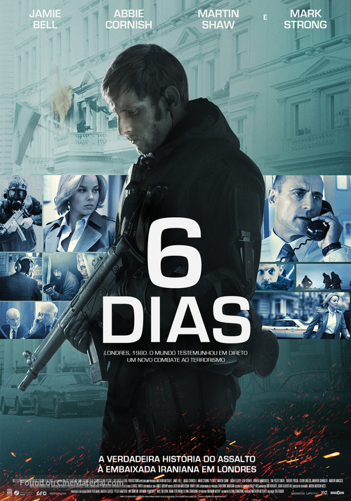 6 Days - Portuguese Movie Poster