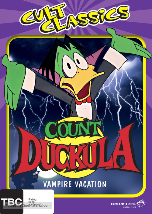 &quot;Count Duckula&quot; - New Zealand DVD movie cover