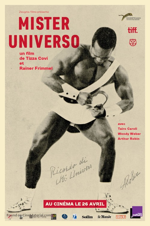 Mister Universo - French Movie Poster