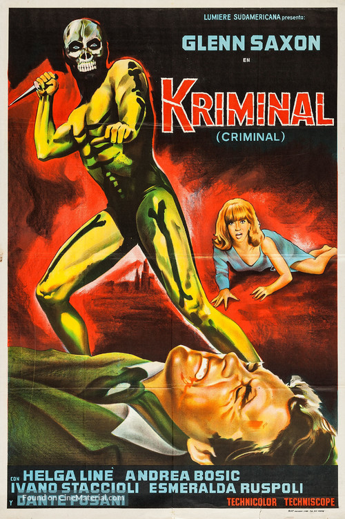 Kriminal - Argentinian Movie Poster
