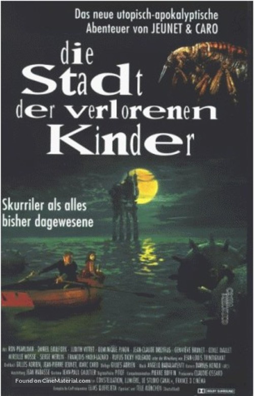 La cit&eacute; des enfants perdus - German Movie Poster
