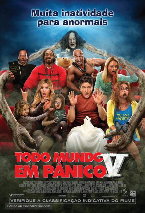 Scary Movie 5 - Brazilian Movie Poster