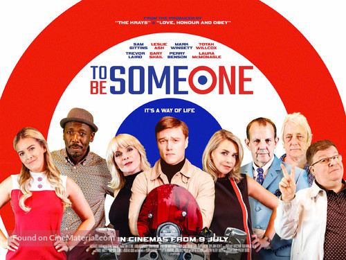 To Be Someone - British Movie Poster