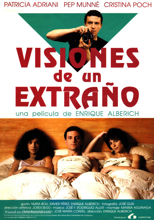 Visions d&#039;un estrany - Spanish Movie Poster