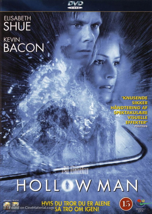 Hollow Man - Danish Movie Cover