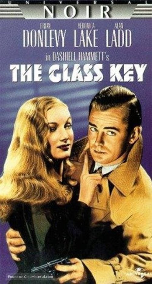 The Glass Key - VHS movie cover